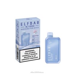 ELFBAR BC10000 vienkartiniai garai - mėlynių ledų Elf Bar Cigarette J4H2291