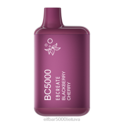 ELFBAR EBCREATE BC5000 terminis leidimas - gervuogių vyšnių Elf Bar Cigarette J4H2261