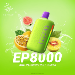 ELFBAR EP8000 vienkartiniai garai - kivi pasifloros gvajava Elf Bar Lietuva J4H2301