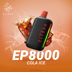 ELFBAR EP8000 vienkartiniai garai - kolos ledų Elf Bar Kaina J4H2304