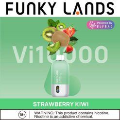 ELFBAR Funky Lands Vi10000 vienkartiniai garai - braškių kivi Elf Bar Pirkti J4H2389