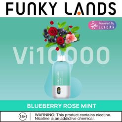 ELFBAR Funky Lands Vi10000 vienkartiniai garai - mėlynių rožių mėtų Elf Bar Lietuva J4H2391