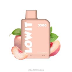 ELFBAR LOWIT 5500 iš anksto užpildyta ankštimi - sultingas persikas Elf Bar Vilnius J4H2380
