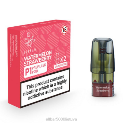 ELFBAR Mate 500 P1 iš anksto užpildytos ankštys (2 pakuotės) - arbūzas braškių Elf Bar Elektronine Cigarete J4H2162