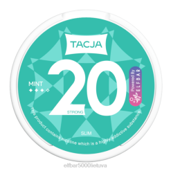 ELFBAR TACJA nikotino maišelis - 1 vnt - mėtų Elf Bar Cigarette J4H2195