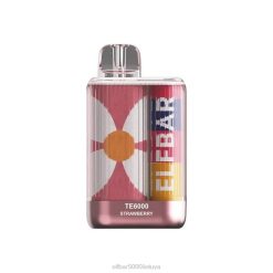 ELFBAR TE6000 vienkartiniai garai - braškių Elf Bar Kaina J4H2322