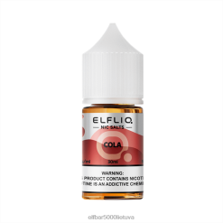 Elf Bar Cigarette DTXP415 - ELFBAR ELFLIQ Nic druskos 30ml Kola