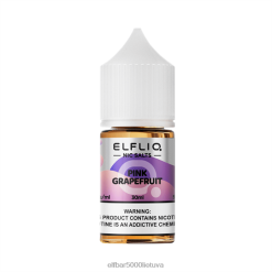 Elf Bar Elektronine Cigarete DTXP424 - ELFBAR ELFLIQ Nic druskos 30ml rožinis greipfrutas