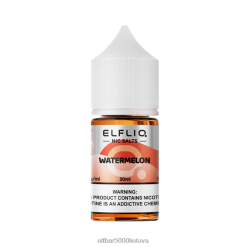 Elf Bar Kaina DTXP434 - ELFBAR ELFLIQ Nic druskos 30ml arbūzas