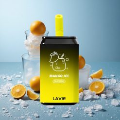 LAVIE Aurora 11000 Puffs Mango Ghiaccio Capacità E-Liquida 22ML Italy vape wholesale
