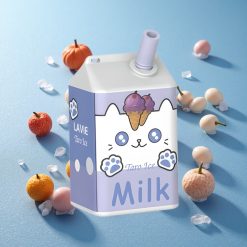 LAVIE Milk 7000 Puffs Taro Ghiaccio Capacità E-Liquido 16ML Italy vape wholesale
