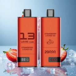 Lavie Cube 20000 Puffs Fragola Litchi Ghiaccio 28ML Italy vape wholesale
