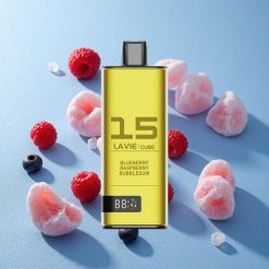 Lavie Cube 20000 Puffs Mirtillo Lampone Bubblegum 28ML Italy vape wholesale