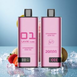 Lavie Cube 20000 Puffs Sigaretta Elettronica Monouso Fragola Kiwi Ghiaccio Italy vape wholesale