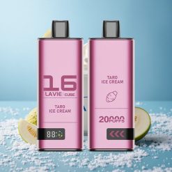 Lavie Cube 20000 Puffs Sigaretta Elettronica Monouso Gelato alla Taro Italy vape wholesale