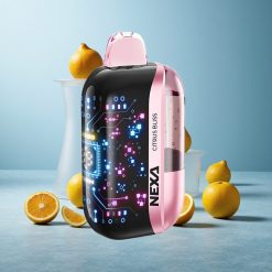 NEXA Ultra 50000 Puffs E-Cig Dispositivo Monouso Agrumi Beatitudine Schermo Curvo 3D Italy vape wholesale