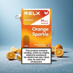 RELX Pod Pro 2 600 Puffs Arancione scintillante 5% nicotina Italy vape wholesale