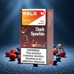 RELX Pod Pro 2 600 Puffs Dark Sparkle Nicotina 5% Italia vape wholesale