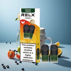 RELX Pod Pro 2 600 Puffs Frappè al Tè Matcha 1,8% Nicotina Italy vape wholesale
