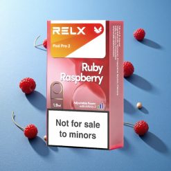 RELX Pod Pro 2 600 Puffs Lampone Blu 0% nicotina Italy vape wholesale