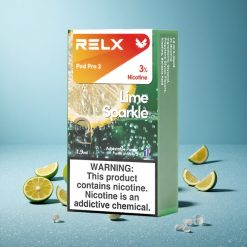 RELX Pod Pro 2 600 Puffs Lime Sparkle 3% Nicotina Italy vape wholesale
