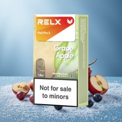 RELX Pod Pro 2 600 Puffs Mela Uva 0% nicotina Italy vape wholesale
