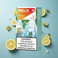 RELX Pod Pro 2 600 Puffs Menta Limone 3 regolazioni di tensione Italy vape wholesale