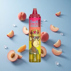 RandM Fumot Tornado 15000 Puffs Pesca Ghiacciata Display LCD Italy vape wholesale