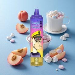 RandM Fumot Tornado 15000 Puffs Pesca Mirtillo Candy Ricaricabile USB Type-C Italy vape wholesale