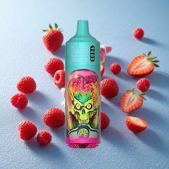 RandM Fumot Tornado 9000 Puffs Fragola Lampone 18mL Italy vape wholesale