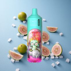 RandM Fumot Tornado 9000 Puffs Guava Ghiaccio Display RGB Sleek Italy vape wholesale