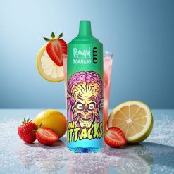 RandM Fumot Tornado 9000 Puffs Limone e Fragola Display RGB Italy vape wholesale