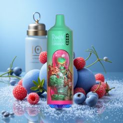 RandM Fumot Tornado 9000 Puffs Mirtillo Nero Kush Capacità della Batteria Ricaricabile 850 mAh Italy vape wholesale