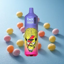 RandM Fumot Tornado 9000 Puffs Nuvole di Colori 18 mL Display RGB Italy vape wholesale