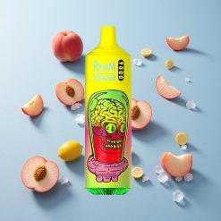 RandM Fumot Tornado 9000 Puffs Pesca Estiva Ghiacciata Display RGB Italy vape wholesale