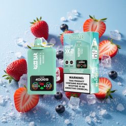 Razz Bar 40000 Puffs Fragola Ghiaccio_Bacche Miste Schermo di Potenza Italy vape wholesale