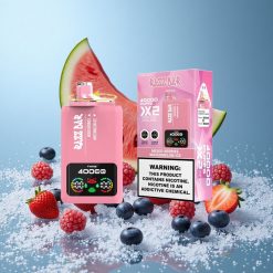 Razz Bar 40000 Puffs Misto di Bacche_Ghiaccio d'Anguria Display a Schermo Italy vape wholesale