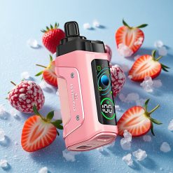 Razz Bar 45000 Puffs Fragola Ghiaccio Bobina Mesh 1.0 Ohm Italy vape wholesale