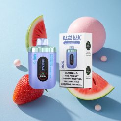 Razz Bar 50K Puffs Fragola Anguria Bubble Gomma 1 Ohm Mesh Coil Italy vape wholesale