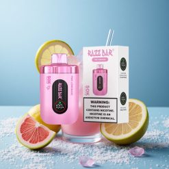 Razz Bar 50K Puffs Limonata Rosa Ricaricabile USB Type-C Italy vape wholesale