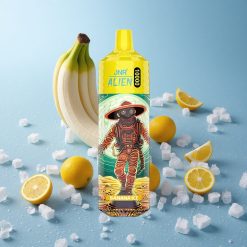 JNR Alien 10000 Puffs Banana Ghiaccio 20ml E-liquid Italy vape wholesale