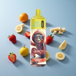 JNR Alien 10000 Puffs Fragola Banana con Batteria da 850mAh e Italy vape wholesale
