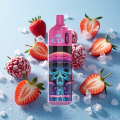 JNR Alien 10000 Puffs Fragola Ghiaccio Batteria 850mAh LED RGB Italy vape wholesale