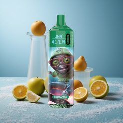 JNR Alien 10000 Puffs Mela Acida con Batteria 850mAh Italy vape wholesale