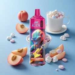 JNR Alien 10000 Puffs Pesca Mirtillo Blu Tessuto 1.2 Ohm Italy vape wholesale