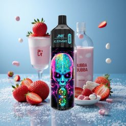 JNR Alien Max 18000 Puffs Fragola Hubba Bubba con Schermo LED Intelligente Italy vape wholesale