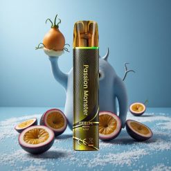 JNR Black&Golden 600+200 Puffs Dispositivo di Svapo Monouso Passione Mostro Italy vape wholesale