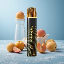 JNR Black&Golden 600+200 Puffs Pesca Mango Capacità della Batteria 550mAh Italy vape wholesale