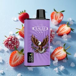 JNR EAGLE Smart 23000 Puffs Fragola Ghiaccio Schermo Digitale Italy vape wholesale