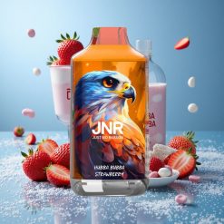 JNR Falcon 16000 Puffs Fragola Hubba Bubba Display Intelligente LED Italy vape wholesale
